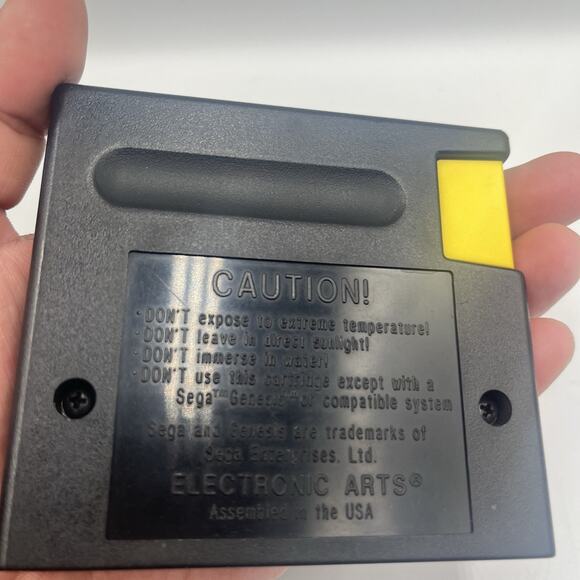 Bulls vs. Lakers and the NBA Playoffs (Sega Genesis, 1991) Tested Game - Picture 3 of 4